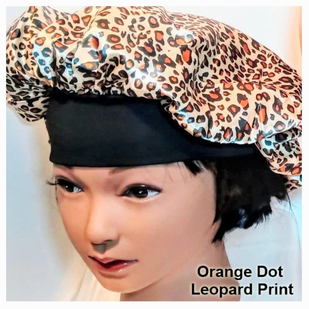 PREMIUM WIDE BAND LEOPARD PRINT BONNET - 3 Styles